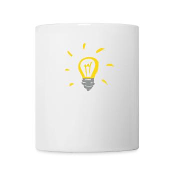 Rettet die Glühbirne! - Save the Bulb! - Tasse - Weiß - Vorne