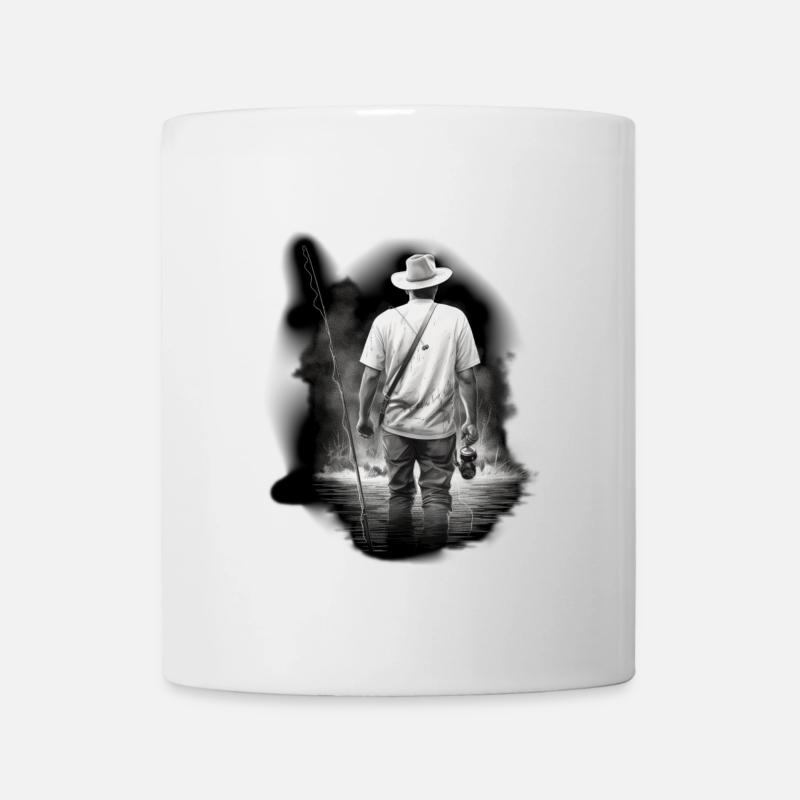 Petri Heil weiß - Tasse - Weiß