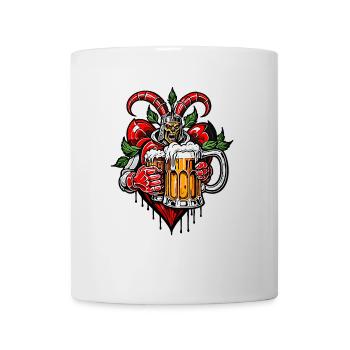 I love beer - Mug - white - Front