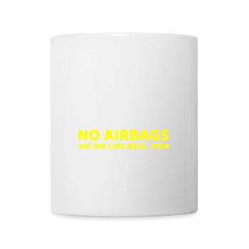 No Airbags - Mug blanc - blanc - Devant
