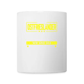 OSTFRIESLÄNDER - Böller - Tasse - Weiß - Vorne