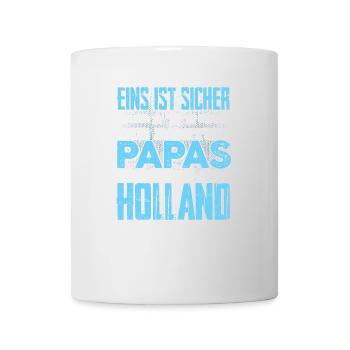 HOLLAND - papa - Tasse - Weiß - Vorne