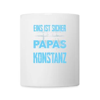 KONSTANZ - papa - Tasse - Weiß - Vorne