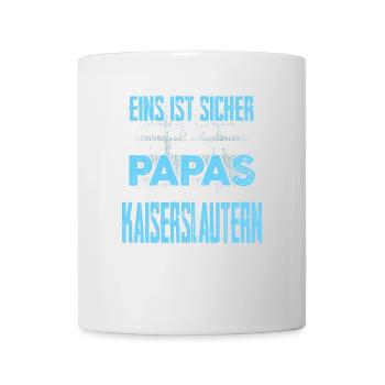 KAISERSLAUTERN - papa - Tasse - Weiß - Vorne