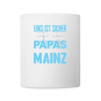 MAINZ - Papa - Tasse - Weiß - Vorne