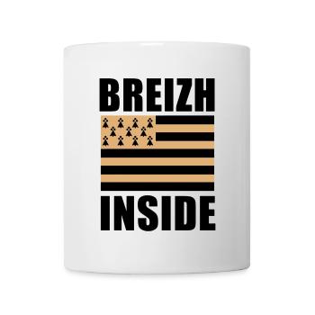 Breizh inside drapeau - Mug blanc - blanc - Devant