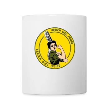 Breizh girl - Mug blanc - blanc - Devant