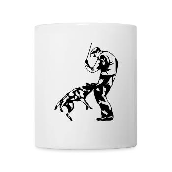 Mordant sportif (G) - Mug blanc - blanc - Devant