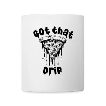 Dripping Pizza - Mug - white - Front
