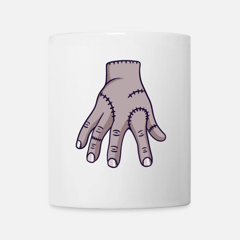 Zombie Hand - Tasse - Weiß