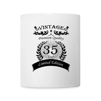 Vintage 35th Birthday Vintage - Mug - white - Front