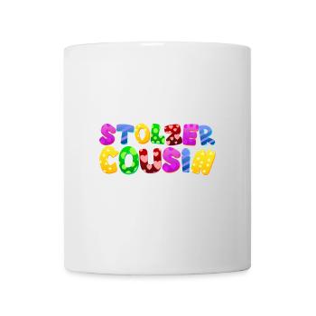 Baby Eltern Kind Geschenk Sprüche Geburt Mama Papa - Tasse - Weiß - Vorne