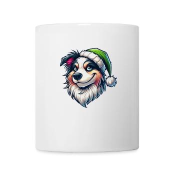 Australian Shepherd Christmas mischievous - Mug - white - Front