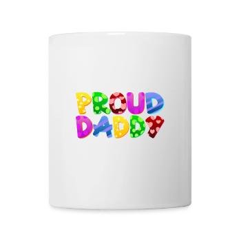 Baby Eltern Kind Geschenk Sprüche Geburt Mama Papa - Tasse - Weiß - Vorne