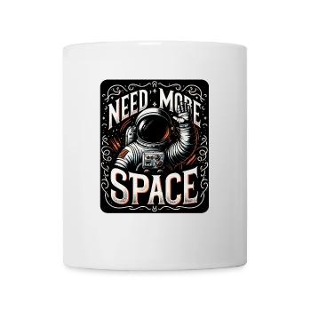 J'ai besoin de plus d'espace et de vagues d'astronautes - Mug blanc - blanc - Devant