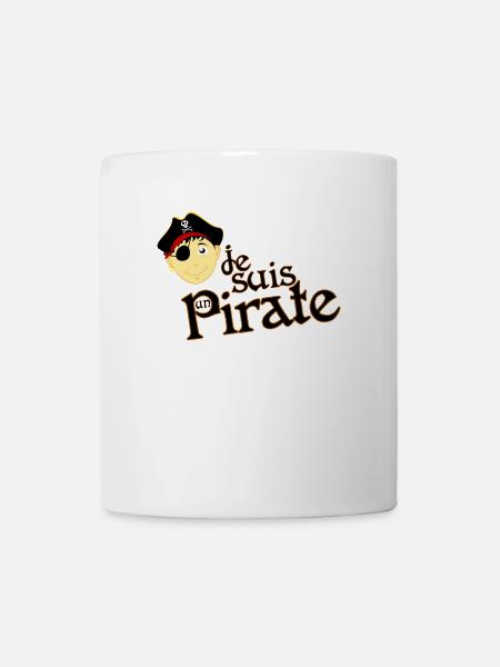 Je suis un pirate - Mug blanc - blanc
