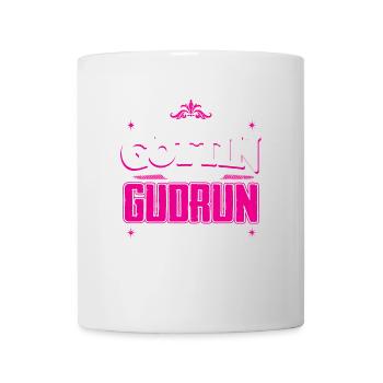 GUDRUN - Göttin - Tasse - Weiß - Vorne