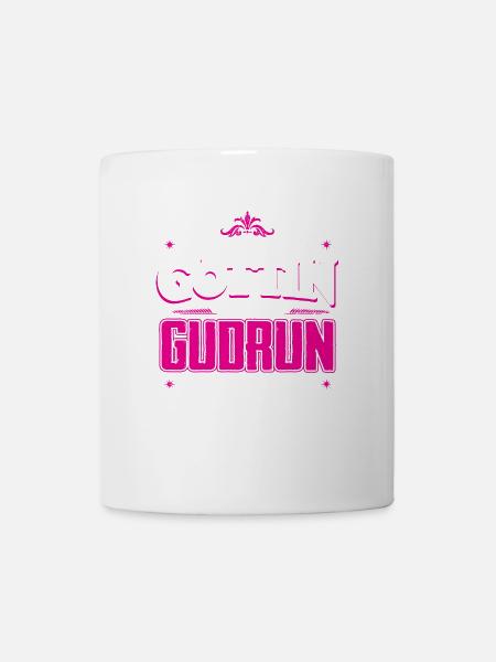 GUDRUN - Göttin - Tasse - Weiß