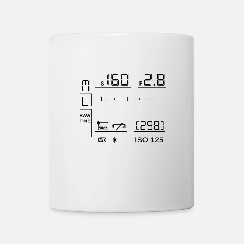 Fotograf, Kamera , Display - Tasse - Weiß