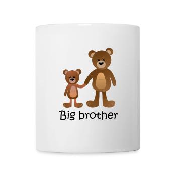 cute bear siblings, big brother - Mug - white - Front