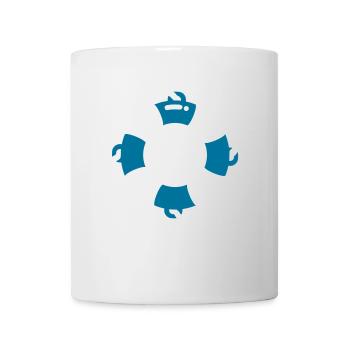 Rettungsring / life buoy (3c) - Mug - white - Front