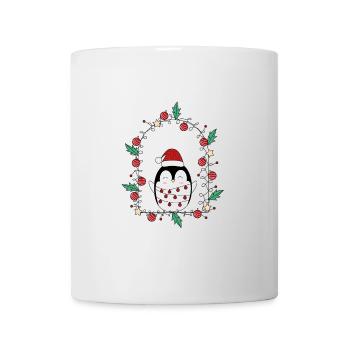 Christmas penguin Christmas festive - Mug - white - Front
