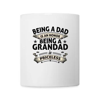 BEING A GRANDAD - Mug - white - Front