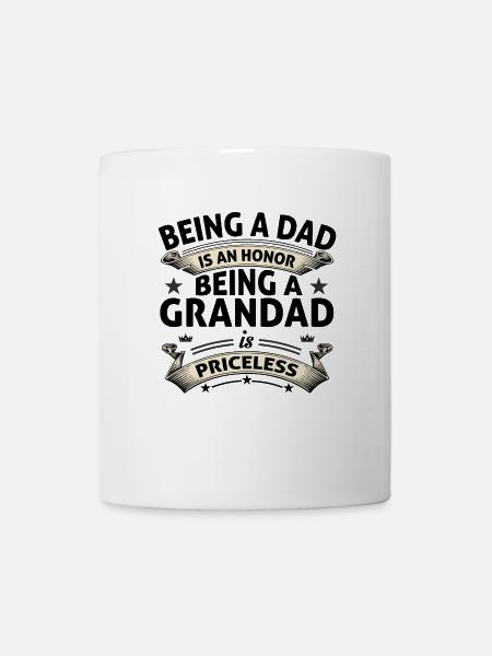 BEING A GRANDAD - Mug - white