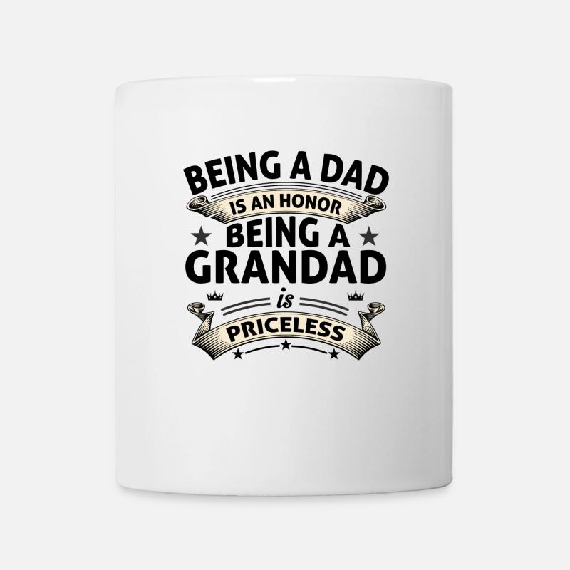 BEING A GRANDAD - Mug - white