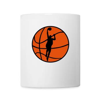 Basketball & Basketball Player - Mug - white - Front