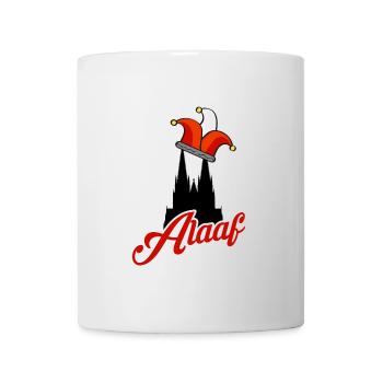 Alaaf Köln Kölsch Karneval Kölner Dom - Tasse - Weiß - Vorne