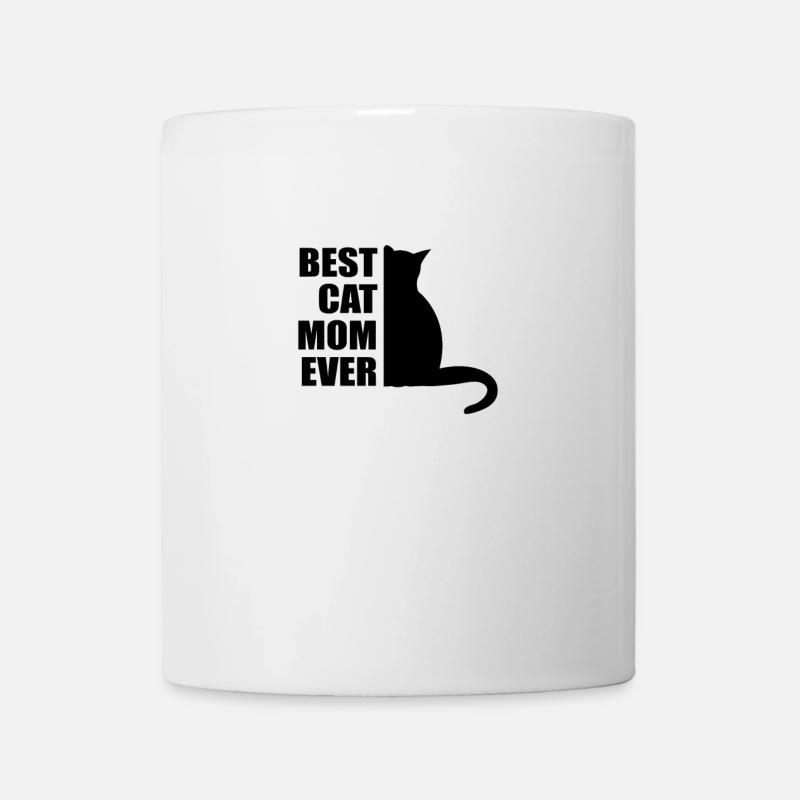 Best Cat Mom ever - Kitty Meow - Mug - white