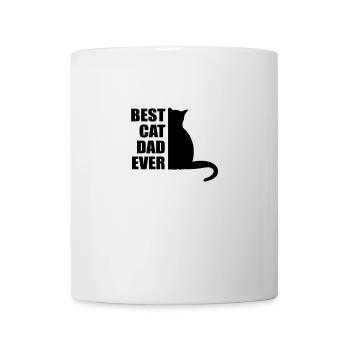 Best Cat Dad ever - Beste Katzen Papa - Mug - white - Front