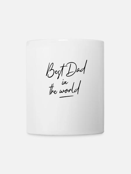 Meilleur papa du monde - Papa papa fête des pères - Mug blanc - blanc