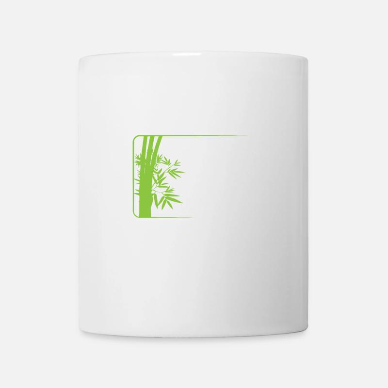 Bamboo Forest in Asia Sweet Grass - Mug - white