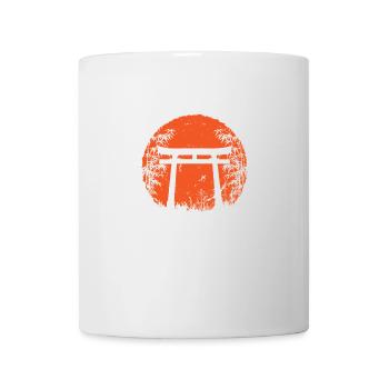 Bambus japanisches Torii - Tasse - Weiß - Vorne