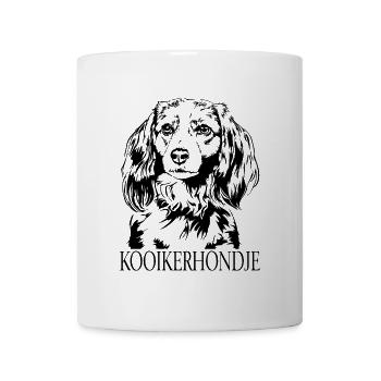 KOOIKERHONDJE Kooiker Hund Jagdhund Wilsigns Hunde - Tasse - Weiß - Vorne