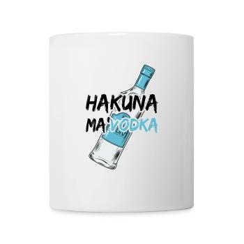 Hakuna ma' VODKA - Tasse - Weiß - Vorne