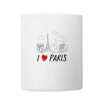 J'adore Paris - J'adore Paris France - Mug blanc - blanc - Devant