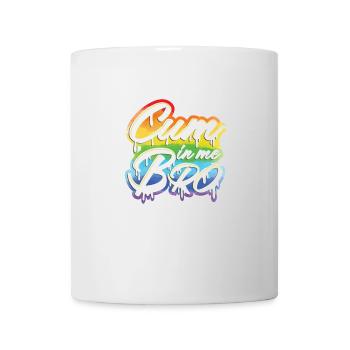 Gay "Cum in Me Bro" - Tasse - Weiß - Vorne