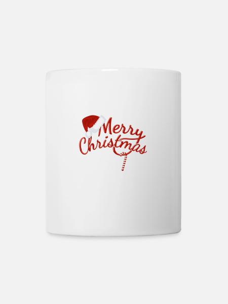 MERRY CHRISTMAS - Tasse - Weiß