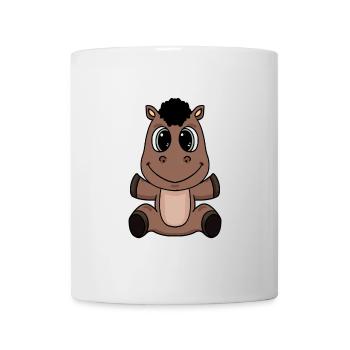 Pferd - Tasse - Weiß - Vorne