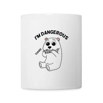 Cadeau de bébé ours polaire ours polaire - Mug blanc - blanc - Devant