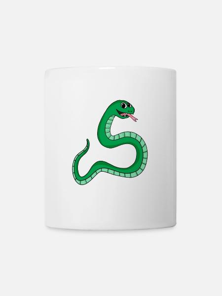 Serpent - Mug blanc - blanc