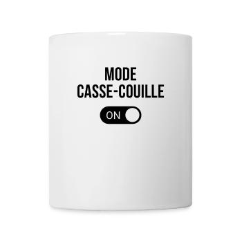 MODE CASSE COUILLE - Mug blanc - blanc - Devant