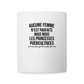 PUERICULTRICES, SOMMES PLUS DE SIMPLES FEMMES - Mug blanc - blanc - Devant