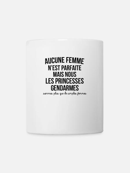 GENDARMES, SOMMES PLUS QUE DE SIMPLES FEMMES - Mug blanc - blanc