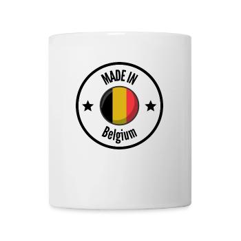 MADE IN BELGIUM - Mug blanc - blanc - Devant