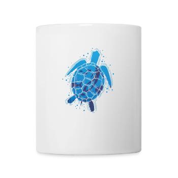 Schildkröten sind auch Apnoetaucher - Tasse - Weiß - Vorne