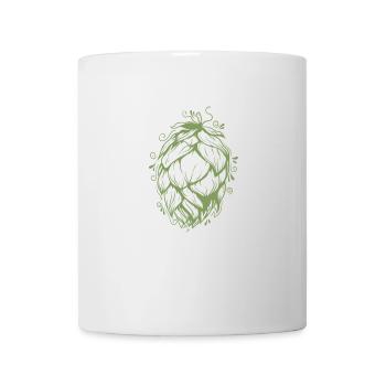 Le houblon se fait brasser soi-même - Mug blanc - blanc - Devant